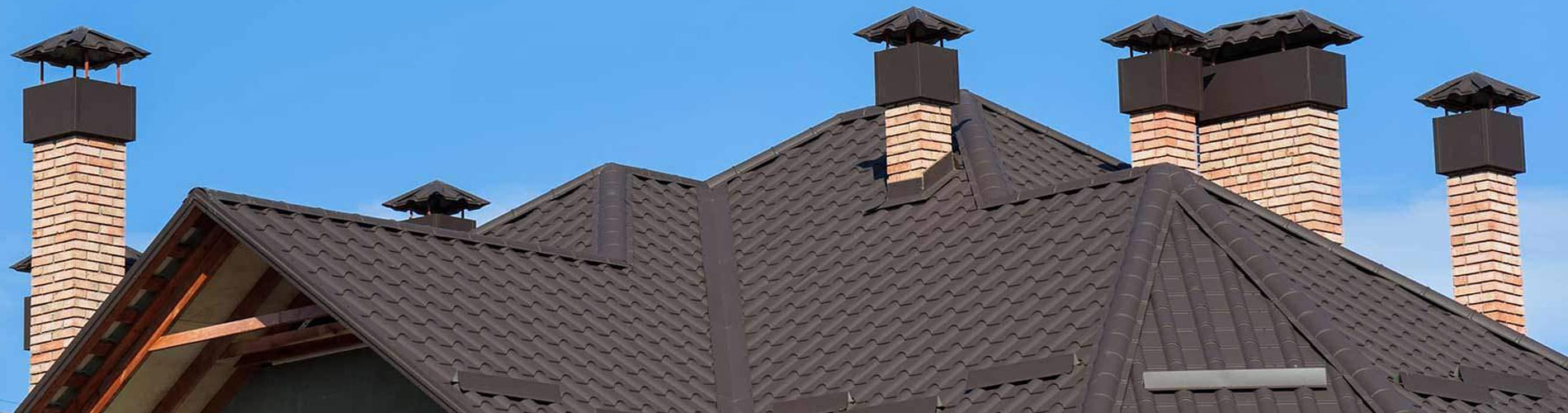 Concrete Tile Roofing Orange Cemented, Concrete Tile Roofing